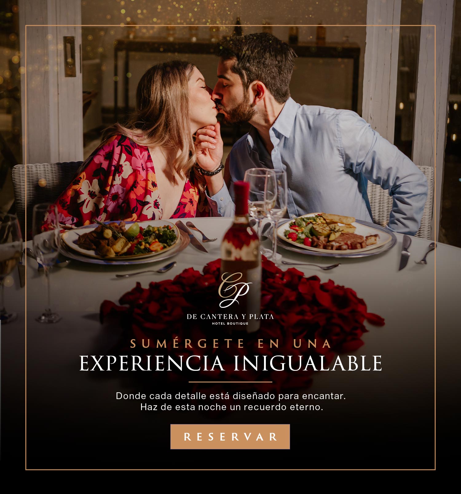 Hotel de cantera y plata